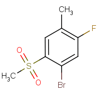 4-Bromo-2-fluoro-5-(methylsulphonyl)toluene
