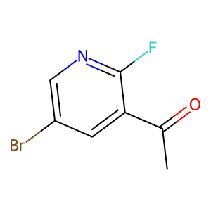 3-Acetyl-5-bromo-2-fluoropyridine