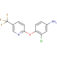 3-Chloro-4-{[5-(trifluoromethyl)pyridin-2-yl]oxy}aniline