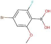 4-Bromo-2-fluoro-6-methoxybenzeneboronic acid