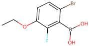 6-Bromo-3-ethoxy-2-fluorobenzeneboronic acid