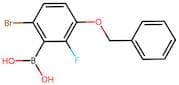 3-(Benzyloxy)-6-bromo-2-fluorobenzeneboronic acid