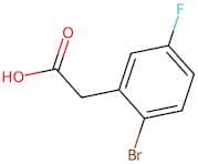 2-Bromo-5-fluorophenylacetic acid