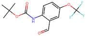 2-Amino-5-(trifluoromethoxy)benzaldehyde, N-BOC protected