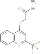 2-[2-(Trifluoromethyl)quinol-4-ylthio]acetic hydrazide