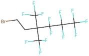1-Bromo-4,4,5,5,6,6,6-heptafluoro-3,3-bis(trifluoromethyl)hexane