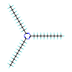 Tris(perfluorononyl)-s-triazine