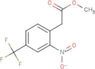 Methyl 2-nitro-4-(trifluoromethyl)phenylacetate