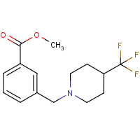 Methyl 3-{[4-(trifluoromethyl)piperidin-1-yl]methyl}benzoate