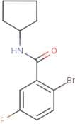 2-Bromo-N-cyclopentyl-5-fluorobenzamide