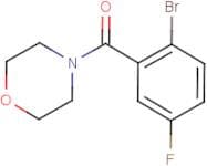 4-(2-Bromo-5-fluorobenzoyl)morpholine