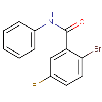 2-Bromo-5-fluoro-N-phenylbenzamide