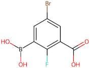 5-Bromo-3-carboxy-2-fluorobenzeneboronic acid