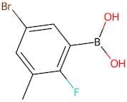 5-Bromo-2-fluoro-3-methylbenzeneboronic acid