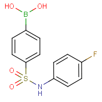 4-[N-(4-Fluorophenyl)sulphamoyl]benzeneboronic acid