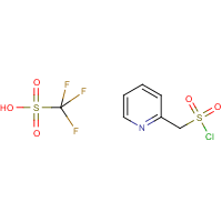 (Pyridin-2-yl)methanesulphonyl chloride trifluoromethanesulphonic acid