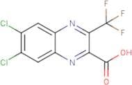 6,7-Dichloro-3-(trifluoromethyl)quinoxaline-2-carboxylic acid