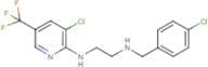 1-(4-Chlorobenzylamino)-2-[3-chloro-5-(trifluoromethyl)pyrid-2-ylamino]ethane