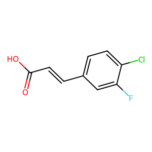 4-Chloro-3-fluorocinnamic acid