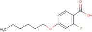 2-Fluoro-4-hexyloxybenzoic acid
