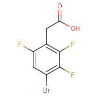 4-Bromo-2,3,6-trifluorophenylacetic acid