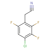 4-Chloro-2,3,6-trifluorophenylacetonitrile