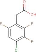 4-Chloro-2,3,6-trifluorophenylacetic acid