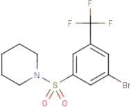 3-Bromo-5-(piperidin-1-ylsulphonyl)benzotrifluoride