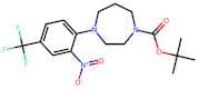 4-[2-Nitro-4-(trifluoromethyl)phenyl]homopiperazine, N1-BOC protected