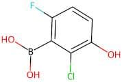2-Chloro-6-fluoro-3-hydroxybenzeneboronic acid