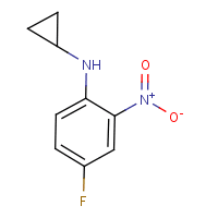 N-Cyclopropyl-4-fluoro-2-nitroaniline
