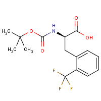 2-(Trifluoromethyl)-D-phenylalanine, N-BOC protected