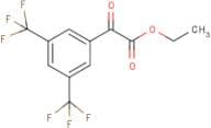 Ethyl [3,5-bis(trifluoromethyl)phenyl](oxo)acetate