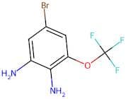 5-Bromo-3-(trifluoromethoxy)benzene-1,2-diamine