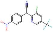2-[3-Chloro-5-(trifluoromethyl)pyridin-2-yl]-2-(4-nitrophenyl)acetonitrile