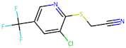 {[3-Chloro-5-(trifluoromethyl)pyridin-2-yl]thio}acetonitrile