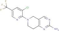 2-Amino-6-[3-chloro-5-(trifluoromethyl)pyridin-2-yl]-5,6,7,8-tetrahydropyrido[4,3-d]pyrimidine