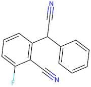 2-(2-Cyano-3-fluorophenyl)-2-phenylacetonitrile