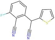 2-(2-Cyano-3-fluoro)-2-(thien-2-yl)acetonitrile