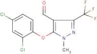5-(2,4-Dichlorophenoxy)-1-methyl-3-(trifluoromethyl)-1H-pyrazole-4-carboxaldehyde