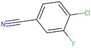 4-Chloro-3-fluorobenzonitrile