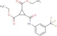 Diethyl 3-{[3-(trifluoromethyl)phenyl]carbamoyl}-1,2-cyclopropanedicarboxylate