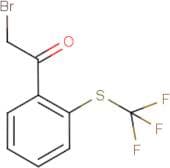 2-(Trifluoromethylthio)phenacyl bromide