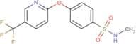 N-Methyl-4-{[5-(trifluoromethyl)pyridin-2-yl]oxy}benzenesulphonamide