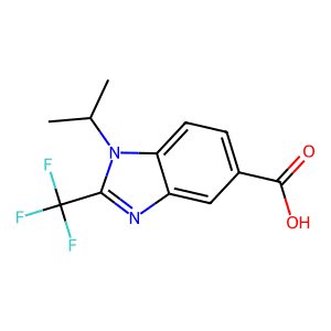1-Isopropyl-2-(trifluoromethyl)-1H-benzimidazole-5-carboxylic acid