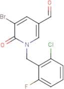 5-Bromo-1-(2-chloro-6-fluorobenzyl)-1,6-dihydro-6-oxopyridine-3-carboxaldehyde