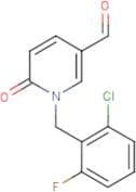 1-(2-Chloro-6-fluorobenzyl)-1,6-dihydro-6-oxopyridine-3-carboxaldehyde