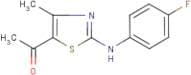 5-Acetyl-2-[(4-fluorophenyl)amino]-4-methyl-1,3-thiazole