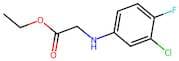 Ethyl [(3-chloro-4-fluorophenyl)amino]acetate