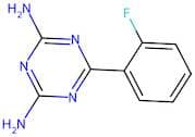 6-(2-Fluorophenyl)-1,3,5-triazine-2,4-diamine